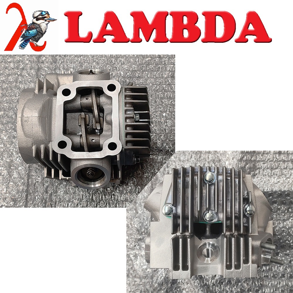 Cylinder Head with All Inner Parts ASSEMBLED + Rockers + RH Cover